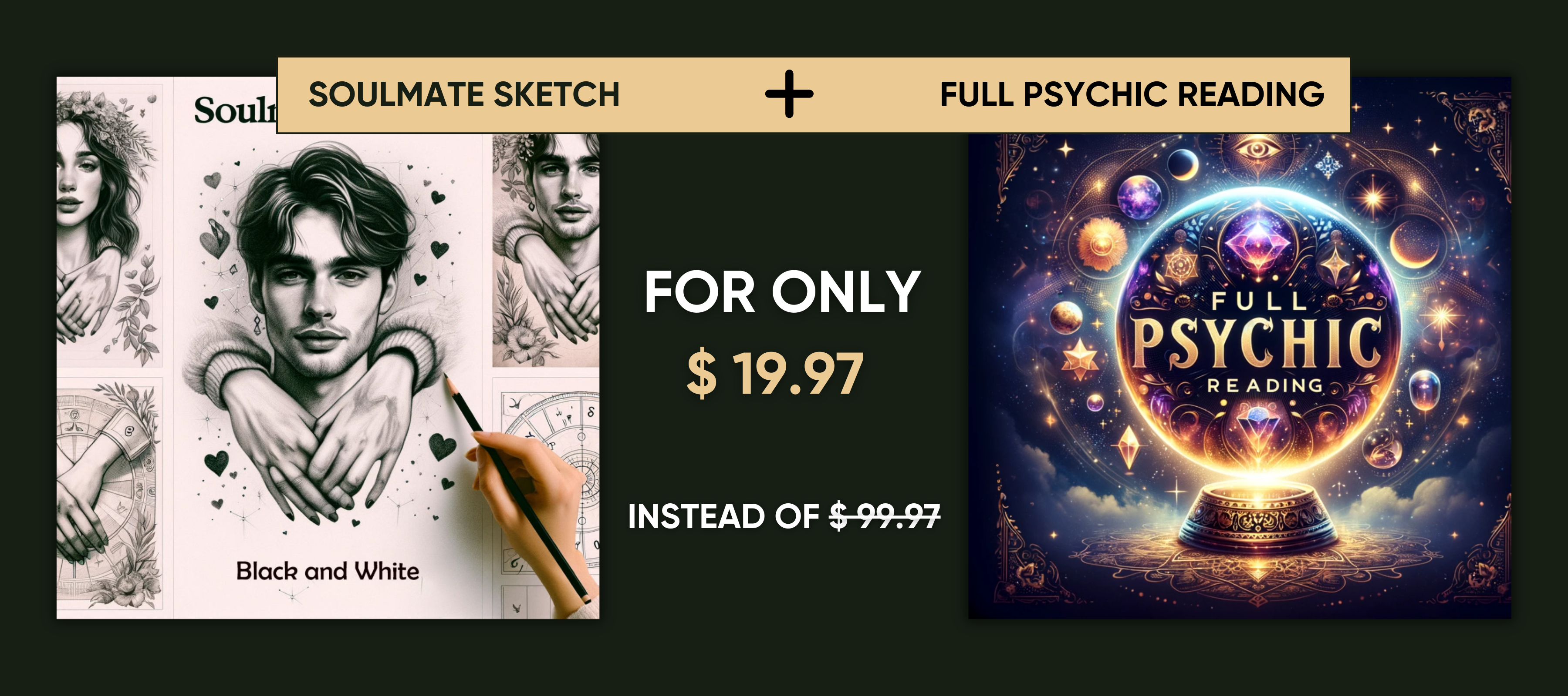 [BONUS] Soulmate Sketch + Full Psychic Reading