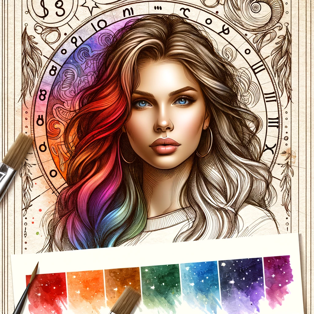 Colored Soulmate Sketch + Description